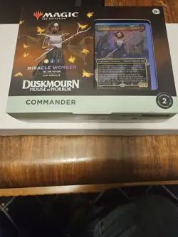 Magic: the Gathering Duskmourn: House of Horror Commander Deck - Miracle Worker - Image 1