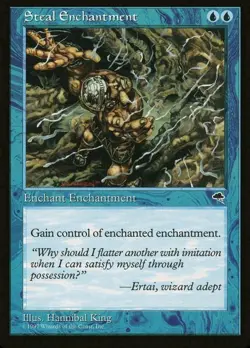 Steal Enchantment - Tempest - MTG - Magic the Gathering NM - Image 1