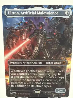Ultron Artificial Malevolence (Borderless)| 344 | MTG | MSH| Normal - Image 2