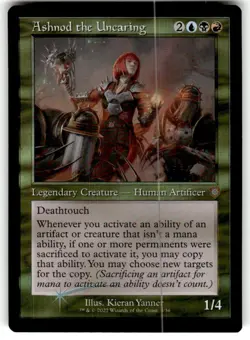 Ashnod the Uncaring (Retro Frame) Commander: the Brothers' War Foil MTG NM - Image 1