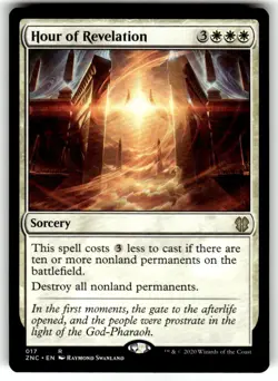 Hour of Revelation 17 Rare Commander: Zendikar Rising Magic: The Gathering NM - Image 1