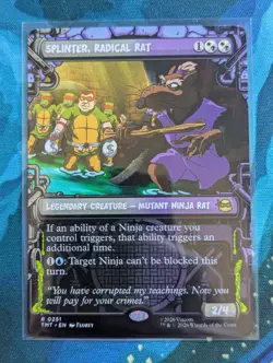 MTG Splinter, Radical Rat SHOWCASE - NM - TMT - Image 1