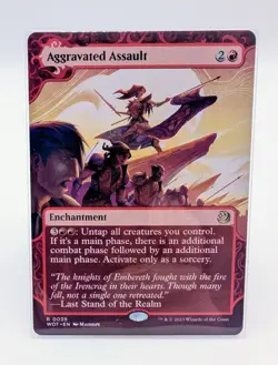 Aggravated Assault - Magic The Gathering, NM - Image 1