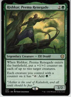 RISHKAR, PEEMA RENEGADE 207 RARE MAGIC: THE GATHERING LP - Image 1