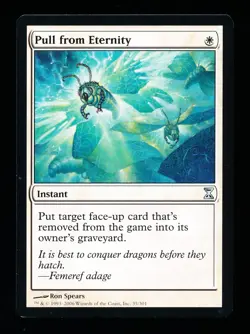 * * 1x Pull from Eternity x1 * * Time Spiral MTG NM Near Mint - Image 1
