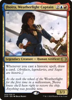 LP - Foil - Jhoira, Weatherlight Captain - 203 - Double Masters - Image 1