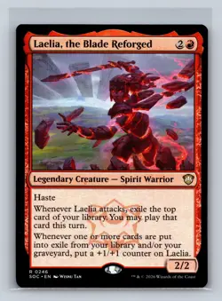 Laelia, the Blade Reforged 246 Commander: Secrets of Strixhaven MTG NM - Image 1