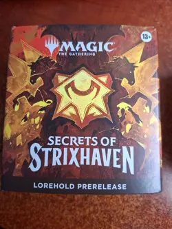 MtG: Secrets of Strixhaven Prerelease Kit - Lorehold Sealed - Image 1