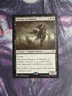 Butcher of Malakir Commander: Innistrad: Crimson Vow Regular - Image 1