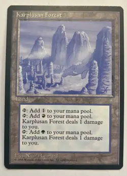 Karplusan Forest ✅NM - Ice Age - Magic the Gathering MtG English - Image 1