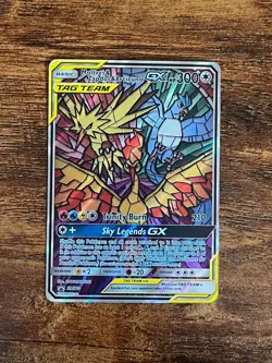 Moltres & Zapdos & Articuno GX SM210 TAG TEAM Promo (2019) - Image 2