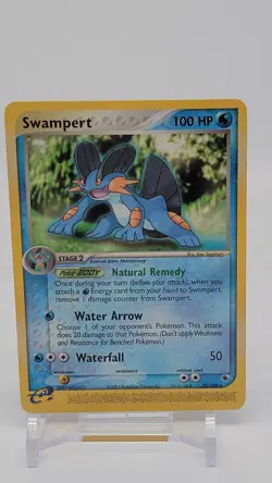 Swampert #23/109 Rare 2003 Pokemon Ruby & Sapphire - Image 1