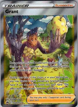 Grant GG62/GG70 Crown Zenith Ultra Rare NM Pokemon TCG - Image 1