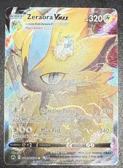 Zeraora Vmax #GG42/GG70 Crown Zenith Galarian Gallery Ultra Rare Pokemon TCG - Image 1