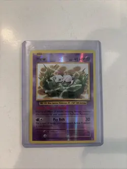 2016 Pokemon XY Evolutions Mew 53/108 Reverse Holo Rare - Image 1
