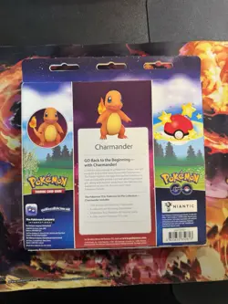 TCG Pokemon GO Charmander Pin Collection Box - Image 2