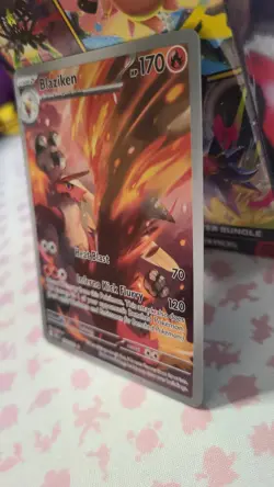 Pokemon Blaziken Sv10: Destined Rivals 192/182 Illustration Rare Holo Full Art - Image 3