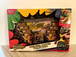 Pokemon TCG: Ascended Heroes Premium Poster Collection Mega Lucario Sealed 1 ct - Image 1
