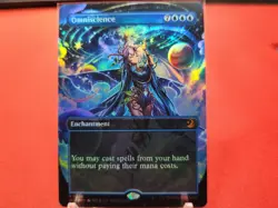 Omniscience (Anime Borderless) Wilds of Eldraine: Enchanting Tales Foil NM - Image 1