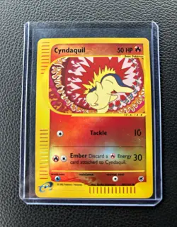 Pokemon TCG Cyndaquil 105/165 Expedition Reverse Holo Eng 50 HP - Image 1