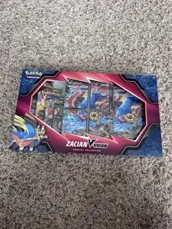 Pokemon TCG: Zacian V-Union Special Collection Factory Sealed Box - Image 1