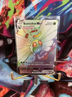 Pokemon TCG Butterfree VMAX 190/189 Darkness Ablaze Secret Rare NM Near Mint - Image 1