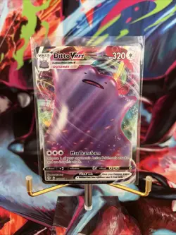 Pokemon TCG Ditto VMAX 051/072 Shining Fates Ultra Rare NM Near Mint - Image 1