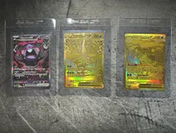Pokemon lot - Morpeko Ex 117/084, Mega Darkrai EX 120/084, Greninja EX 122/086 - Image 1