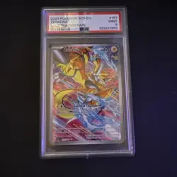 Pokemon Zeraora IR #151/142 PSA 9 Illustration Rare Stellar Crown - Image 1