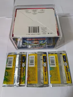 Pokemon TCG Empty Base Set Green Wing Booster Box Vintage WOTC + Empty Packs - Image 2