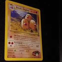 The Pokemon Company Pokemon TCG Brock's Dugtrio 22/132 Gym Challenge Rare - Image 1