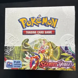 Pokemon Scarlet and Violet Base Set Booster Box - New & Factory Sealed - Image 1