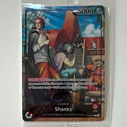 Bandai One Piece Promo English Shanks (2025 PSA Magazine Promo) OP09-001 - Image 1