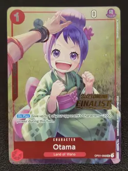 One Piece 2023 Otama Online Finalist OP01-006 UC Near Mint NM - Image 1
