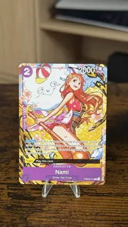 One Piece TCG English - Nami - Full Art - Welcome Pack 2026 - PRB02-012 NM - Image 1