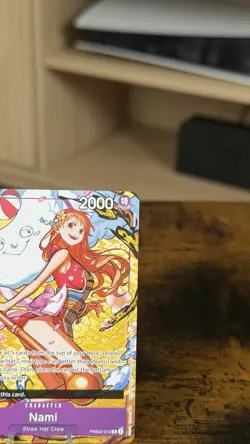 One Piece TCG English - Nami - Full Art - Welcome Pack 2026 - PRB02-012 NM - Image 3