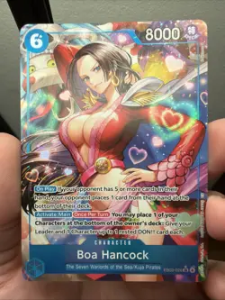 One Piece Boa Hancock EB03-026 SR Alt Art English NM EB03 - Image 1