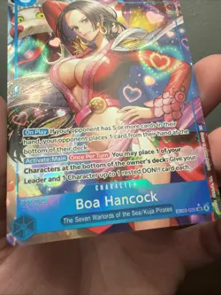One Piece Boa Hancock EB03-026 SR Alt Art English NM EB03 - Image 2