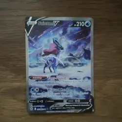 Pokemon TCG Suicune V GG38/GG70 Crown Zenith Galarian Gallery Ultra Rare Holo - Image 1