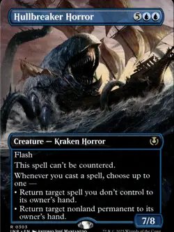 MTG: Innistrad Remastered #303 Hullbreaker Horror (Borderless) - Image 1