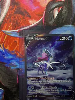 Pokemon TCG Suicune V Crown Zenith: Galarian Gallery Gg38/Gg70 Holo Ultra Rare - Image 2
