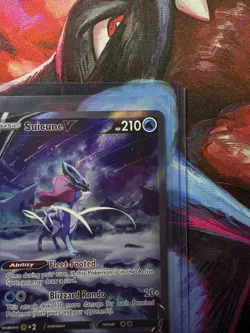 Pokemon TCG Suicune V Crown Zenith: Galarian Gallery Gg38/Gg70 Holo Ultra Rare - Image 3
