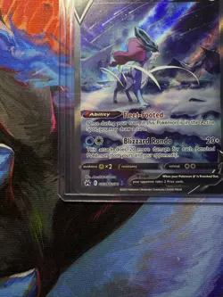 Pokemon TCG Suicune V Crown Zenith: Galarian Gallery Gg38/Gg70 Holo Ultra Rare - Image 5