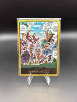 ONE PIECE OP14 GOLD DON!! Card Egghead Island - The Azure Sea’s Seven English - Image 1