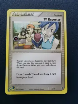 Pokemon Card Trainer TV Report 88/97 EX Dragon Uncommon - Image 1