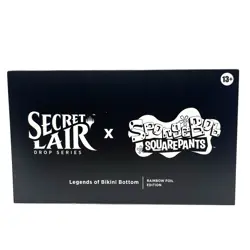 MTG Secret Lair Spongebob Squarepants Legends of Bikini Bottom FOIL IN HAND - Image 1