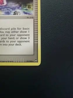Pokemon Card Trainer Energy Recycle System 73/108 EX Power Keepers Uncommon - Image 5
