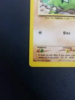 Pokemon Card Larvitar 57/75 Neo Discovery Common - Image 4