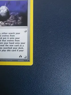 Pokemon Card Trainer Fossil Egg 72/75 Neo Discovery Uncommon - Image 5