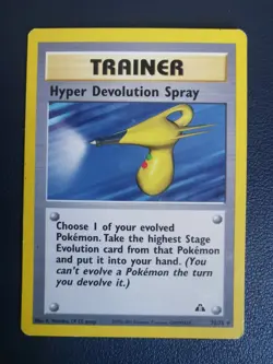 Pokemon Card Trainer Hyper Devolution Spray 73/75 Neo Discovery Uncommon - Image 1